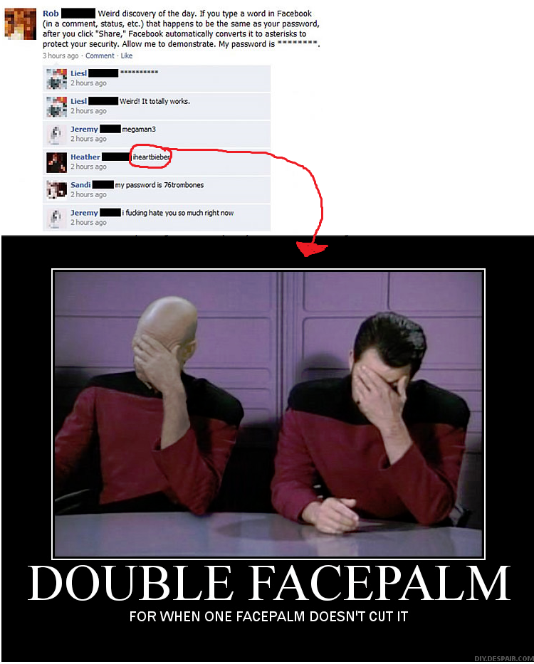 funny picture Facebookpalm